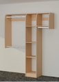 Sands 1200~1500mm Width, Floor 400 Tower with 3 Shelves Variable Set