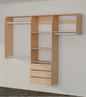 Coastal 1700~2000mm Width, Tall 600 Tower with 3 Drawers Variable Set