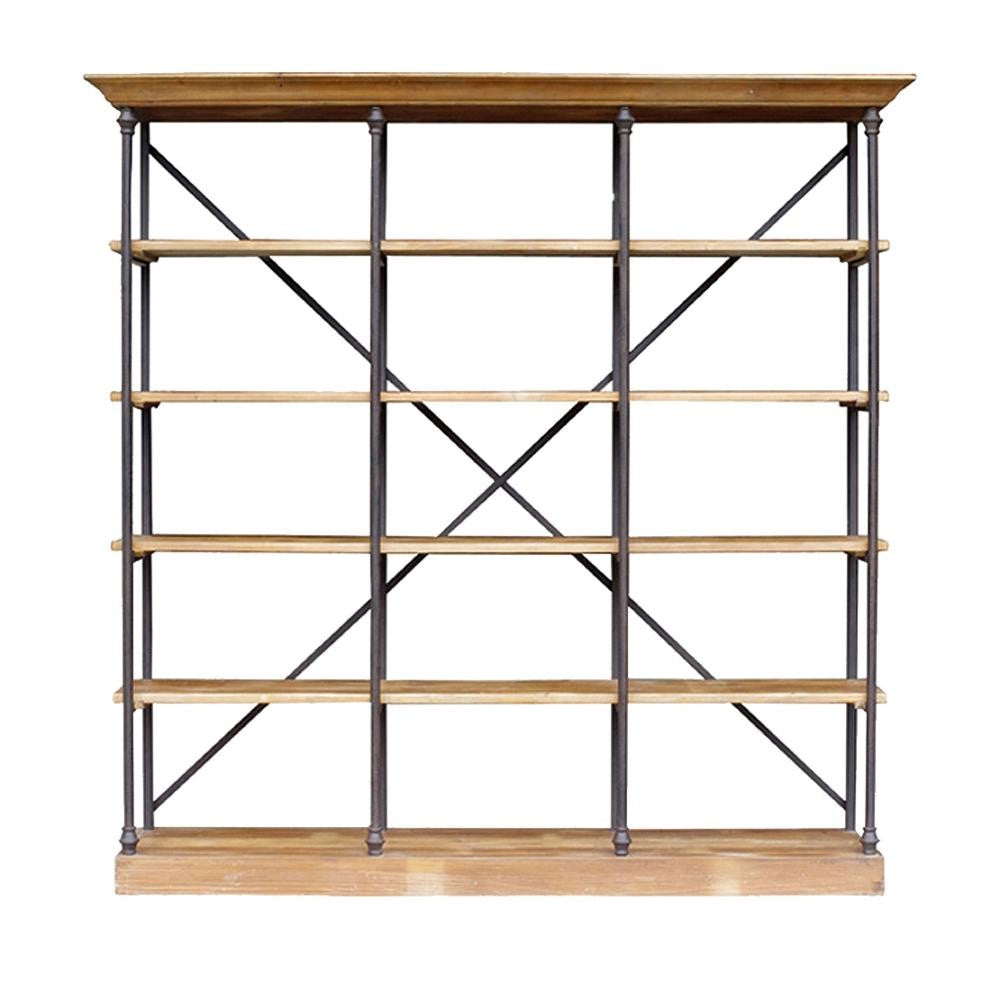 PROVINCIAL FIVE TIER BOOKSHELF - LARGE