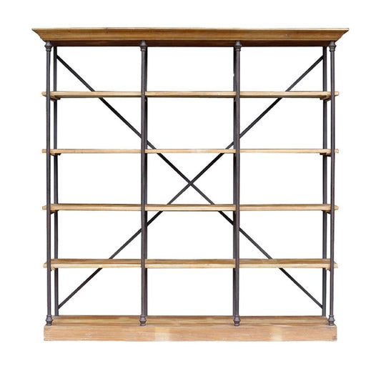 PROVINCIAL FIVE TIER BOOKSHELF - LARGE