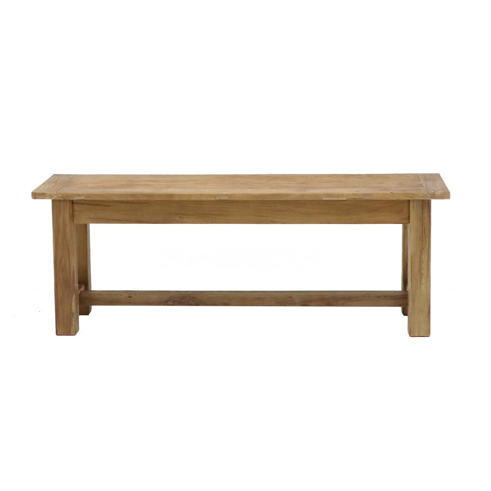 FARMHOUSE ELM BENCH