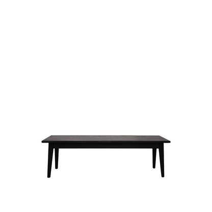 VAASA OAK BENCH - BLACK