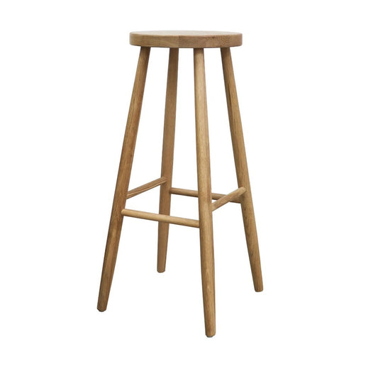 VAASA OAK BARSTOOL - 75CM, NATURAL