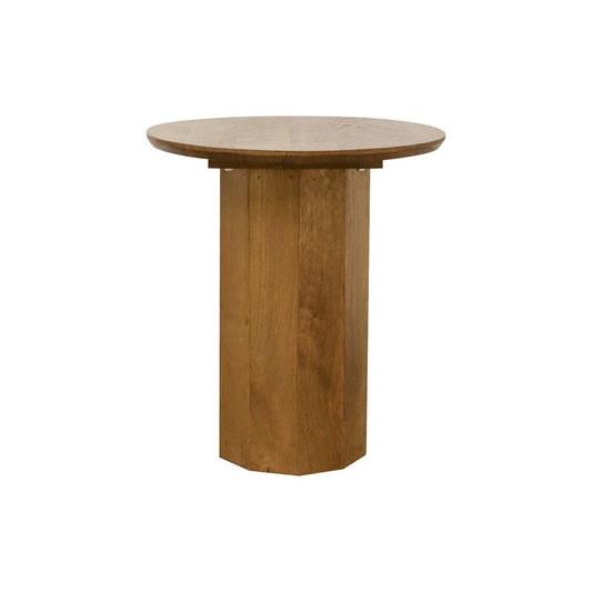 CHICAGO ROUND SIDE TABLE - ROUND BASE