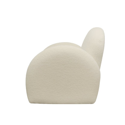 Snugg Swivel Armchair - Cream Shearling