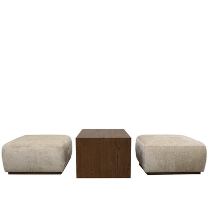 ADRIAN COFFEE TABLE / OTTOMAN SET