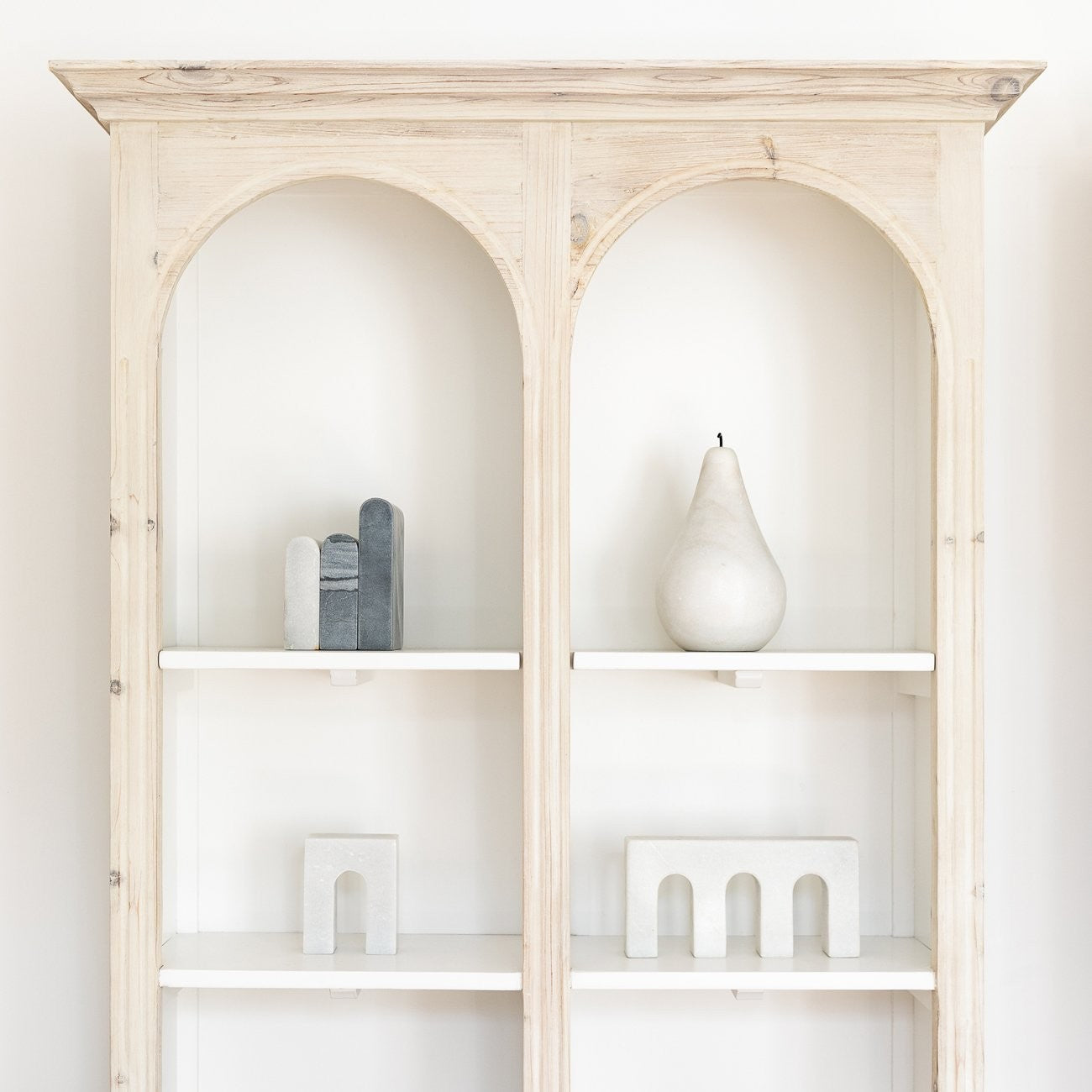 ALHAMBRA BOOKSHELF - GREY WHITE