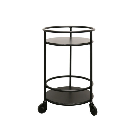 CARSON ROUND SIDE TABLE - 2 TIER