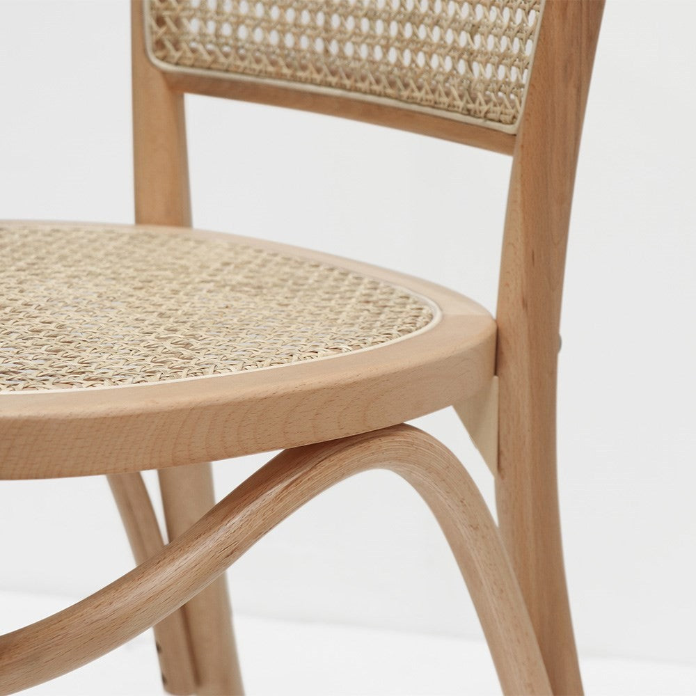 BENTWOOD RATTAN DINING CHAIR