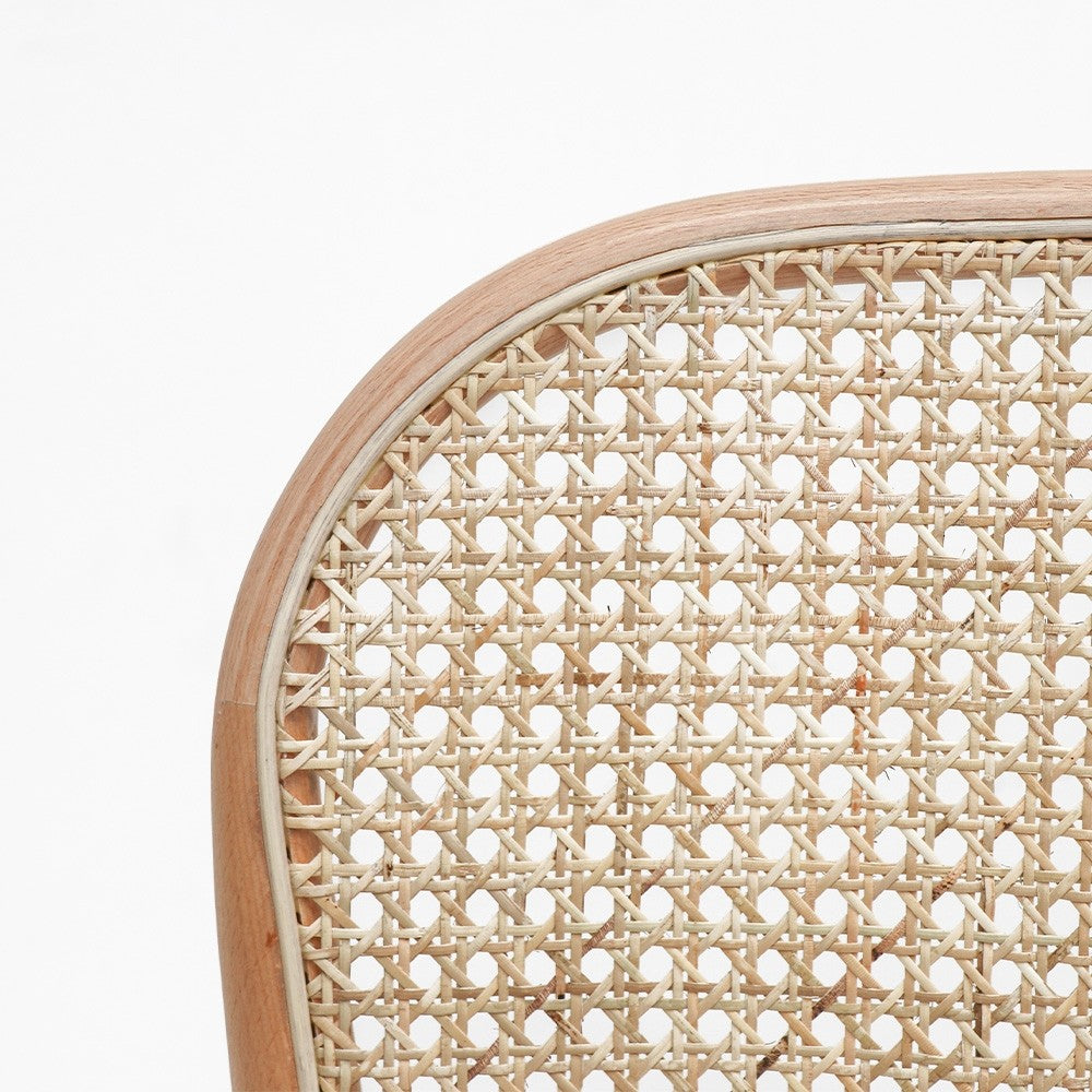 BENTWOOD RATTAN DINING CHAIR