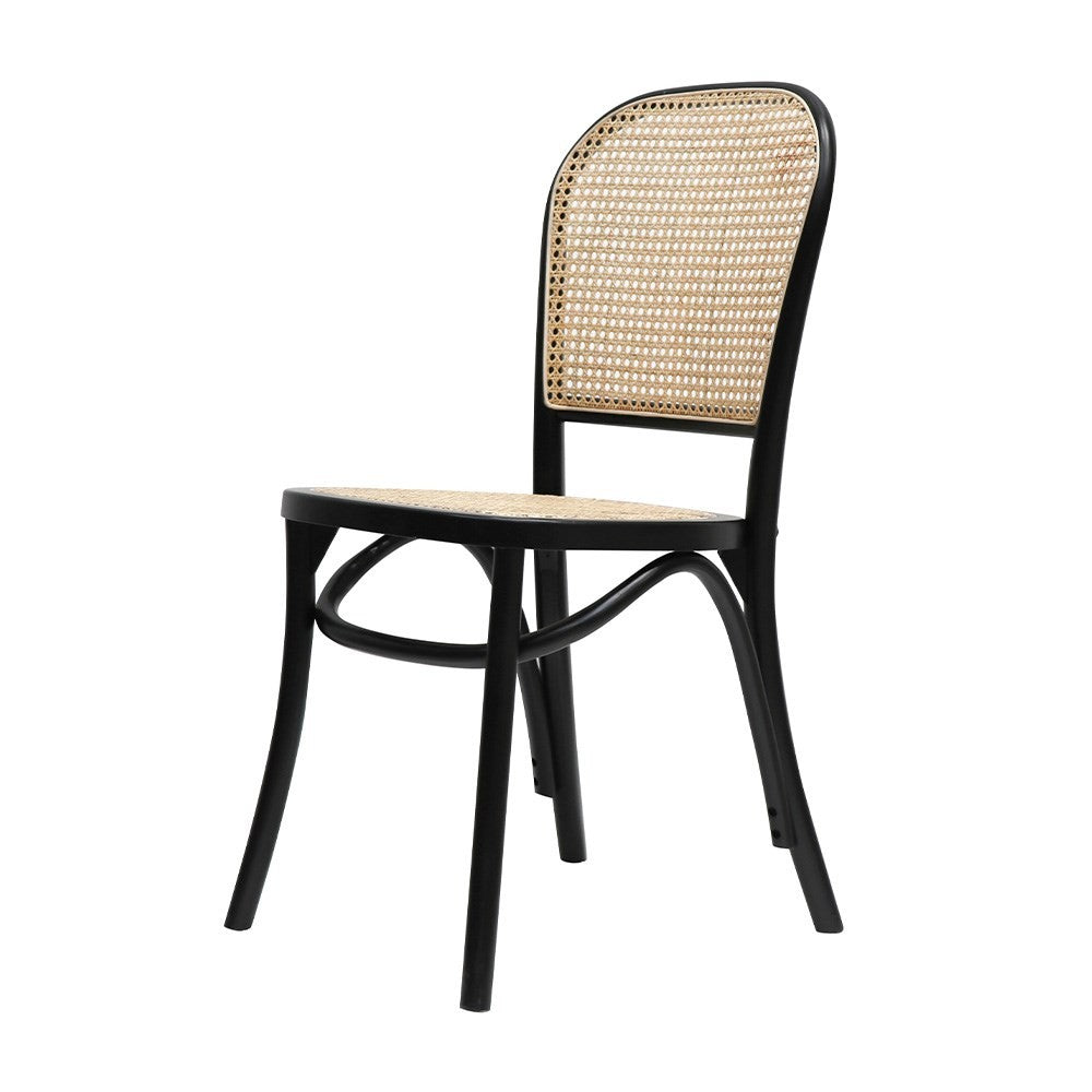 BENTWOOD RATTAN DINING CHAIR