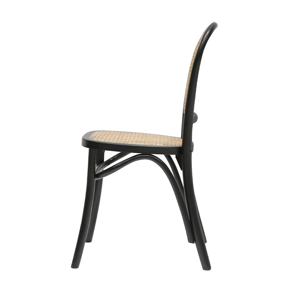 BENTWOOD RATTAN DINING CHAIR