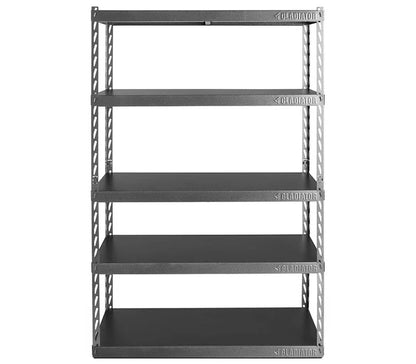 121.9 cm Wide EZ Connect Rack with Five 18" Deep Shelves