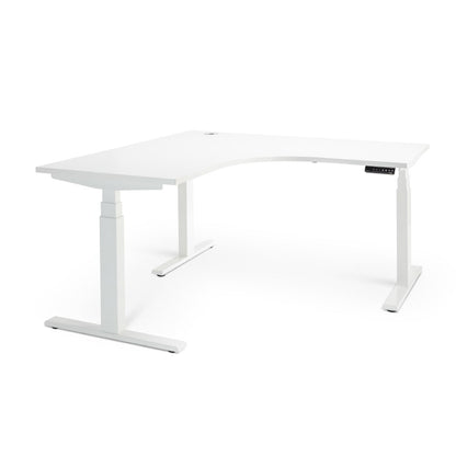Enhance Electric Height Adjustable Corner Desk