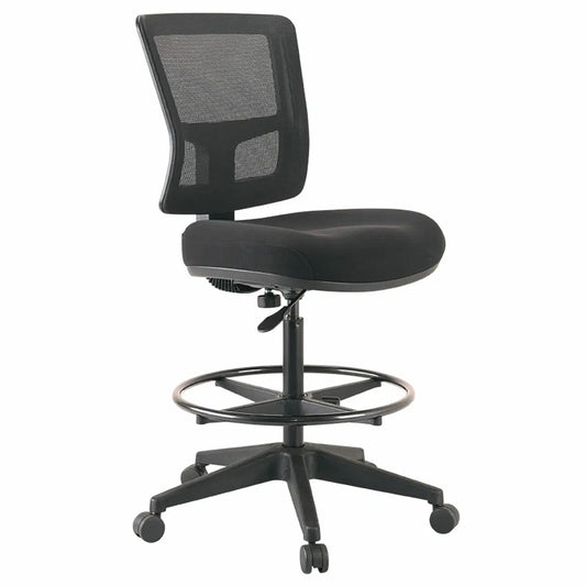 Metro II Connect -  Black Office Chair (Foot Ring Optional)