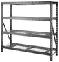 195.6 cm Wide Heavy Duty Rack with Four 24" Deep Shelves