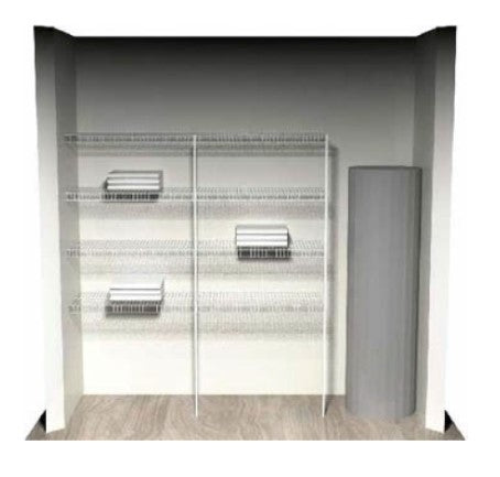 Ventilated Wire Cupboard