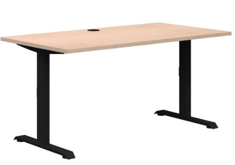 Summit II Single Fixed Height Desk