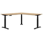 Summit II Electric 90° Corner Workstation Desk