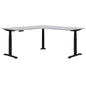 Summit II Electric 90° Corner Workstation Desk