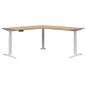 Summit II Electric 90° Corner Workstation Desk