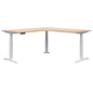 Summit II Electric 90° Corner Workstation Desk