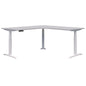 Summit II Electric 90° Corner Workstation Desk