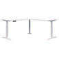 Summit II Electric 90° Corner Workstation Desk