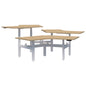 Summit II Electric 120° 3 Pod Desk