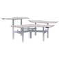 Summit II Electric 120° 3 Pod Desk