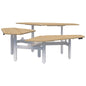 Summit II Electric 120° Rotor 3 Pod Desk