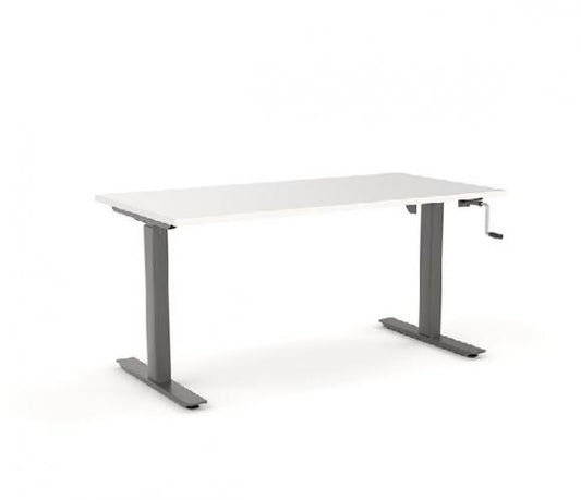 Agile sit-to-stand desk (Manual Adjust - 680 to 1130mm high)