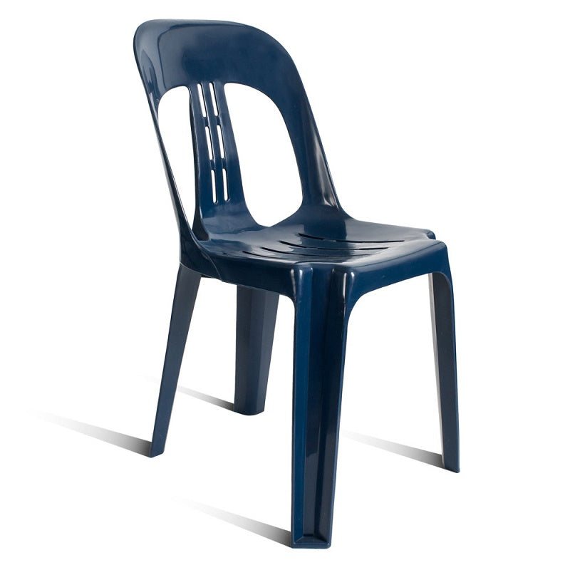 Inde Barrel Polypropylene stacker chair-3 UV stabilised colours-robust education-club chair