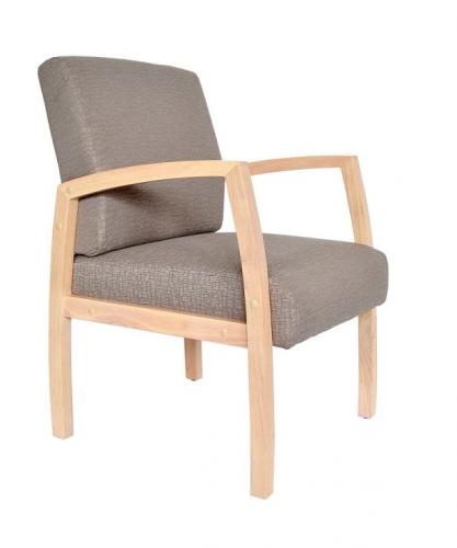 Bella guest chair -Maple finish timber frame with arms- Indent item