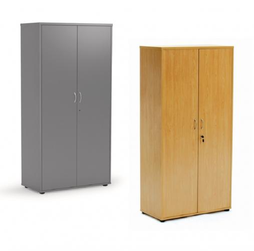 Ergoplan Cupboard 1800 High| office storage cupboards| Tawa - Silver options